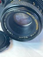 Chinon CM-4 + lens 50 mm 1.9 Single lens reflex camera (SLR), Nieuw