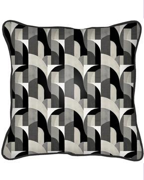 Luxe Sierkussen Varadero Zwart, Huis en Inrichting, Woonaccessoires | Kussens, Zwart, Nieuw, Vierkant