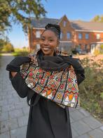 Warme Sjaal met Afrikaanse print Unisex - Rood / Oranje bogo, Ophalen of Verzenden, Nieuw