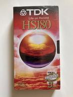 EMPTY TAPE TDK HS 180 MIN 3 HRS (IN SEAL) (VHS), Verzenden, Gebruikt
