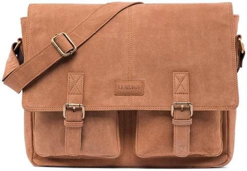 Schouder- laptoptas Leabag, Sieraden, Tassen en Uiterlijk, Tassen | Reistassen en Weekendtassen, Verzenden