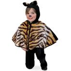 Peuter verkleed poncho tijger met capuchon - Dierenpakken, Kinderen en Baby's, Carnavalskleding en Verkleedspullen, Nieuw, Ophalen of Verzenden