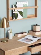Hübsch - Tafellamp - Cap Tafel Lamp messing - Messing - Geen