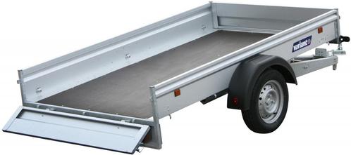 Variant bakwagen 715 S3 knik 255x145 750KG, Auto diversen, Aanhangers en Bagagewagens, Nieuw, Ophalen of Verzenden