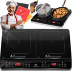 KESSER® Inductie Kookplaat - 2100W - 2 kookzones 28cm - Zwar, Verzenden, Nieuw