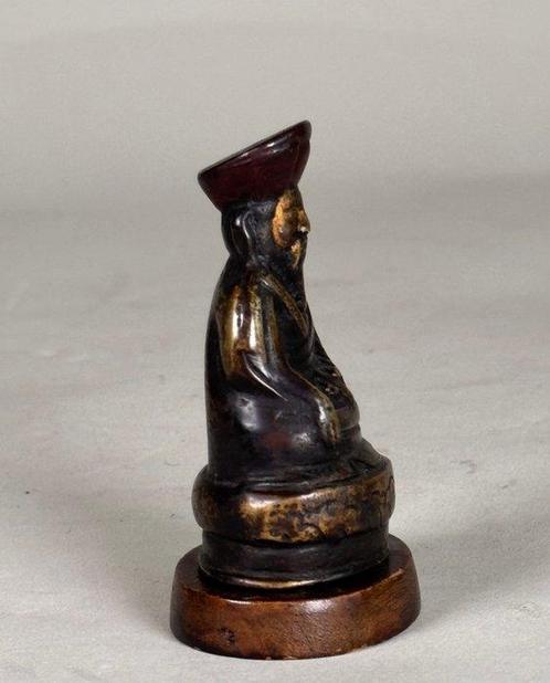 Figuur - Fine bronze Deity - Gepatineerd brons - Azië, Antiek en Kunst, Antiek | Overige Antiek