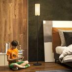 TRUUSK Staande Lamp, Staande Lamp Met Stoffen Lampenkap, E27, Huis en Inrichting, Lampen | Vloerlampen, Verzenden, Nieuw