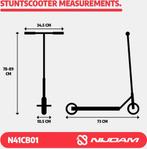 Nijdam Vouwstep 145 mm - Dark Arrow - Zwart/Rood, Verzenden, Zo goed als nieuw