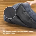 Hondenmand - Hondenkussen - Hondenbed - Grijs - 77x67 cm - N, Verzenden, Zo goed als nieuw