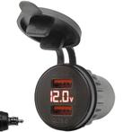 ProRide USB Lader Motor met Voltmeter - Din Hella - QC3.0 -, Verzenden, Nieuw