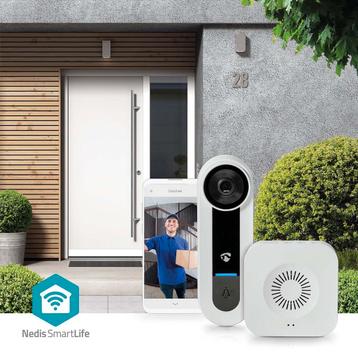 SmartLife Videodeurbel Wi-Fi | Deurbelcamera 1536p HD video