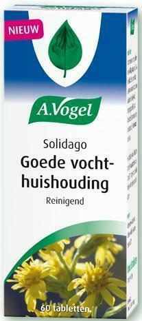 A. VOGEL SOLIDAGO GOEDE VOCHTHUISHOUDING TABLETTEN POT 60 .., Diversen, Overige Diversen, Verzenden