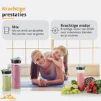 2dekans | ETA ActivMix Blender To Go met 3 Tritan Flessen –, Ophalen of Verzenden, Zo goed als nieuw