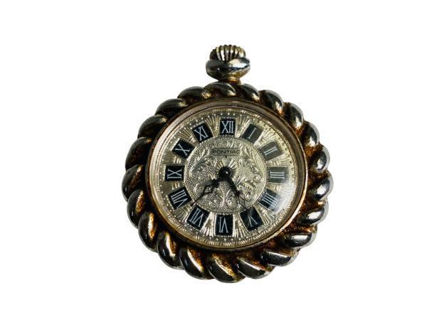 Veiling - Vintage Pontiac | Pendant Watch | Rope Bezel Des, Sieraden, Tassen en Uiterlijk, Horloges | Antiek