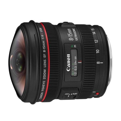 Canon EF 8-15mm f/4.0L Fisheye USM objectief - Tweedehands, Audio, Tv en Foto, Fotografie | Lenzen en Objectieven, Groothoek Fisheye-lens