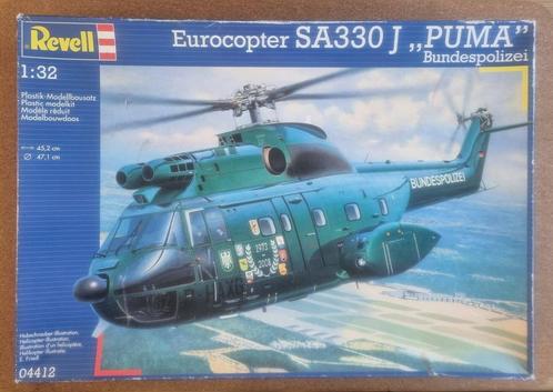 Revell 04412 SA330J Puma Bundespolizei 1:32 (ex Matchbox), Hobby en Vrije tijd, Modelbouw | Vliegtuigen en Helikopters, Revell