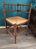 Bijzetstoel - Hout - Antieke Spinders stoel