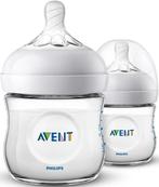 PHILIPS AVENT NATURAL 0 MAAND+ BABYFLES 125 ML 2 STUKS, Nieuw, Verzenden