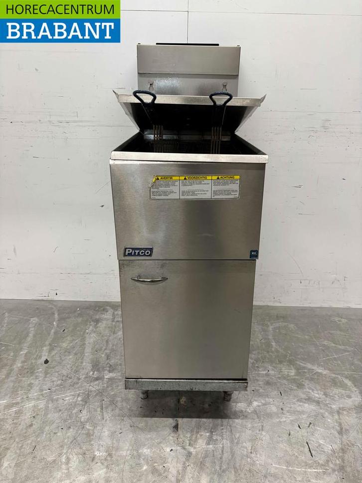 RVS Pitco 35C Friteuse frituur 18 liter Aardgas GAS Horeca, Zakelijke goederen, Horeca | Keukenapparatuur, Gebruikt, Ophalen of Verzenden