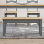 vidaXL Eetkamerbank Panama 105x30x45 cm massief grenenhout, Huis en Inrichting, Tafels | Eettafels, Verzenden, Nieuw