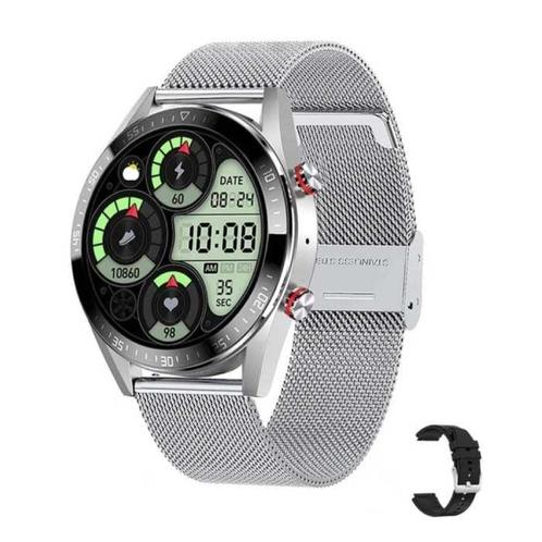 Smartwatch met Extra Bandje - Bloeddrukmeter en, Sieraden, Tassen en Uiterlijk, Smartwatches, Nieuw, Verzenden