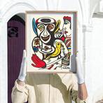 Christian Esctal (1955) - Personnages, Antiek en Kunst, Kunst | Schilderijen | Modern