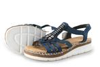 Rieker Sandalen in maat 39 Blauw | 10% extra korting, Sandalen of Muiltjes, Zo goed als nieuw, Rieker, Verzenden