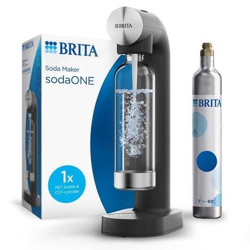 Brita SodaONE Bruiswatertoestel met 1 CO2-cilinder en 1 Soda, Witgoed en Apparatuur, Bruiswatermachines, Nieuw, Verzenden