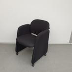 Ahrend fauteuil - zwarte nieuwe stof, Nieuw, Ophalen of Verzenden