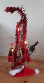 Kerstdecoratie - Kerst tenorsaxofoon  - Kandelaar/Wijnrek, Nieuw