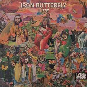 LP gebruikt - Iron Butterfly - Live, Cd's en Dvd's, Vinyl | Rock, Zo goed als nieuw, Verzenden