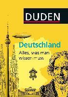 Duden Deutschland   Alles was man wissen muss 9783411748525, Boeken, Studieboeken en Cursussen, Zo goed als nieuw, Verzenden