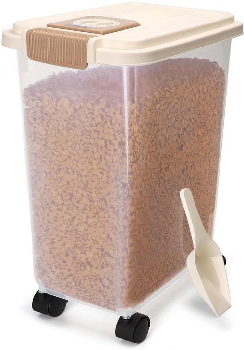Nobleza Voercontainer - 40L - 15KG - Voedselcontainer hond -, Dieren en Toebehoren, Overige Dieren-accessoires, Nieuw, Verzenden