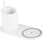 2dekans | Globo tafellamp Melli - wit - kunststof - 58429W, Huis en Inrichting, Ophalen of Verzenden, Zo goed als nieuw