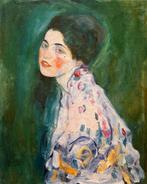 Gustav Klimt (1862-1918) - Portrait, Antiek en Kunst