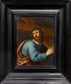 Scuola fiamminga (fine XVI) - Cristo portacroce, Antiek en Kunst