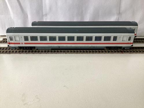 Piko H0 - 57605, 57606 - Modeltrein personenwagen (2) - DB, Hobby en Vrije tijd, Modeltreinen | H0
