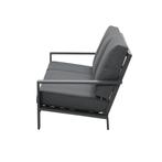 Lincoln 3-zitsbank aluminium antraciet, Tuin en Terras, Ophalen of Verzenden, Nieuw, Aluminium