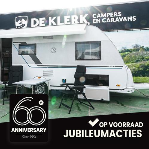 Knaus SPORT 500 QDK Voorraadkorting, Caravans en Kamperen, Caravans, 1250 - 1500 kg, tot en met 5, 7 tot 8 meter, Knaus, Ophalen