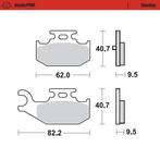 Moto Master achter remblokken Sinter Pro 096411, Motoren, Verzenden, Nieuw