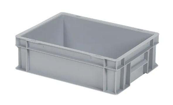 Stapelbak 40x30x12 cm, gebruikt - Grijs, Per stuk, Doe-het-zelf en Verbouw, Kratten en Dozen, Minder dan 50 cm, Gebruikt, Bak of Kist