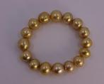 Armband Grote maat - Diep Gouden South Sea Parels - 12x13mm, Nieuw