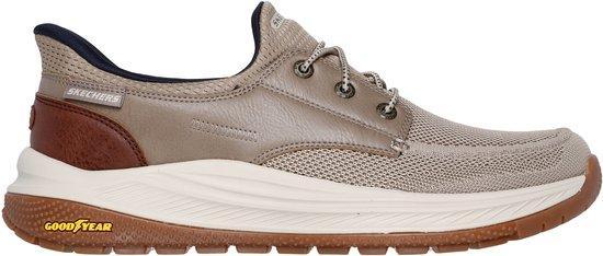 Skechers Slip-ins Meroe - Alden - Heren Instappers - Taupe 4, Kleding | Heren, Schoenen, Nieuw, Verzenden