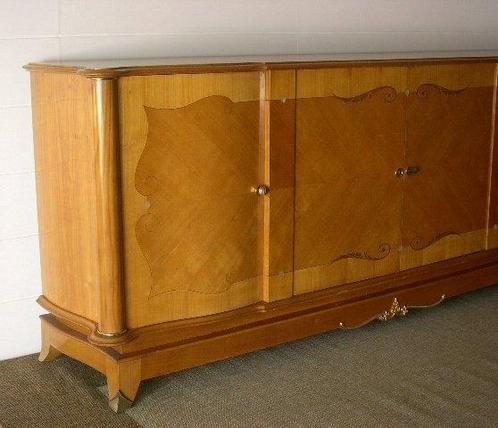 Jules Leleu - Dressoir - Sycamore, Antiek en Kunst, Antiek | Meubels | Stoelen en Banken