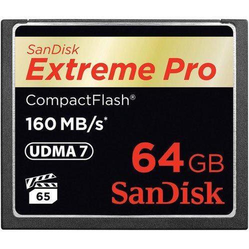 Sandisk CF 64GB Extreme Pro 160MB/s, Audio, Tv en Foto, Fotografie | Geheugenkaarten, Overige typen, Nieuw, Ophalen of Verzenden