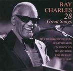 cd - Ray Charles - 28 Great Songs, Zo goed als nieuw, Verzenden