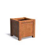 Cortenstaal plantenbak York 80x80x80cm - Met bodem, Tuin en Terras, Vierkant, Nieuw, Metaal, 60 tot 100 cm