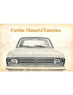 1970 FORD CORTINA INSTRUCTIEBOEKJE FRANS, Auto diversen