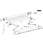 Thule 4900 Scharnierarm rechts 260, Caravans en Kamperen, Nieuw