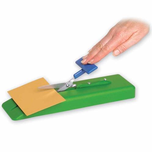 Tafelschaar op plastic voet | Schaar eenhandig gebruik | Zel, Diversen, Verpleegmiddelen, Ophalen of Verzenden